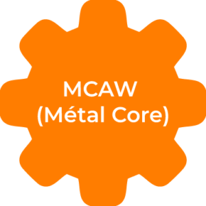 Icone roue dentelé - MCAW (Métal Core)